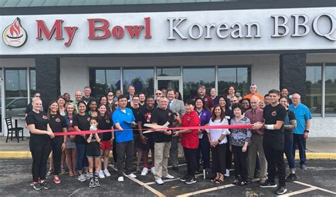 My Bowl Korean BBQ celebrates grand reopening at Scott AFB with ribbon ...