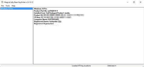 Magical Jelly Bean Keyfinder Windows 10
