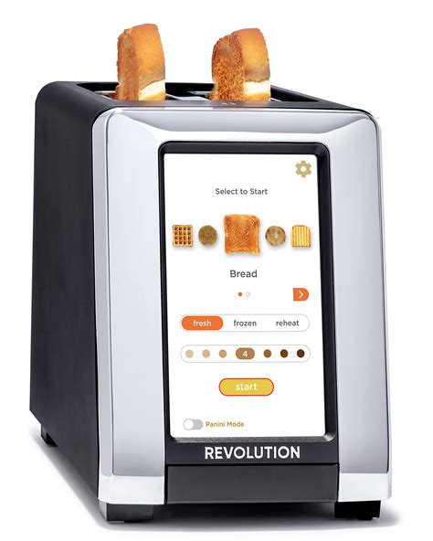 Buy Revolution R180B High-Speed Touchscreen Toaster, 2-Slice Smart Toaster with Patented ...