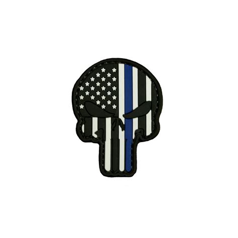 Thin Blue Line Punisher Patch | North Bay Listings