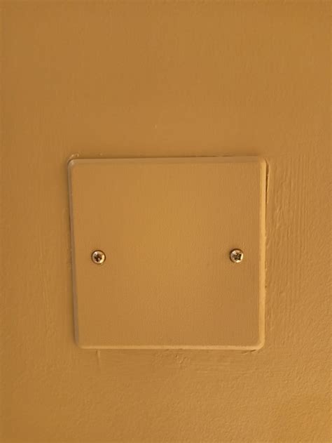 Wall socket blank plate slim (UK) by Ryszard Gorazda | Download free STL model | Printables.com