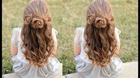 Flower Girl Hairstyles For Short Hair Tutorial | Best Flower Site