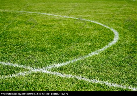 Soccer field interecting lines - Stock Photo - #1122875 | PantherMedia ...