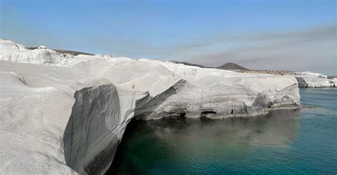 Sarakiniko Beach Under Blue Sky · Free Stock Photo