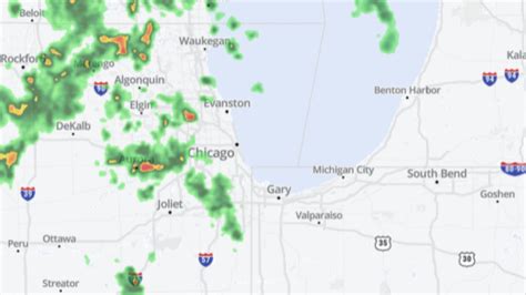 Chicago weather radar: Heavy rain, strong to severe storms across parts of Illinois – NBC Chicago