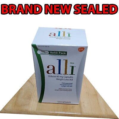 alli Weight Loss Aid Diet Pills 60mg Capsules Starter Pack 120 Count ...