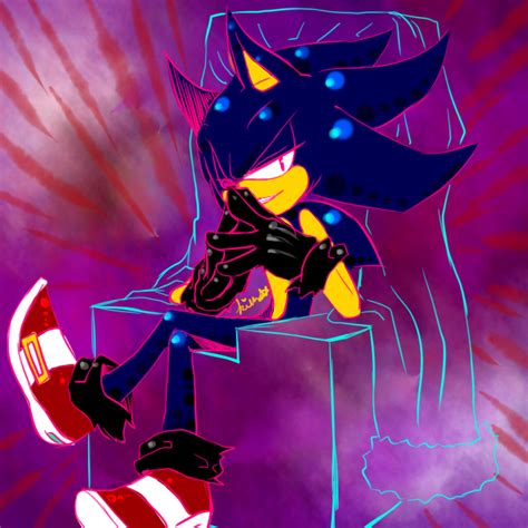 Dark sonic by misomin77.deviantart.com on @deviantART Shadow The Hedgehog, Sonic The Hedgehog ...