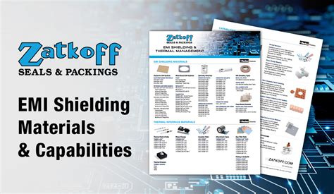 EMI Shielding Materials & Capabilities | Zatkoff