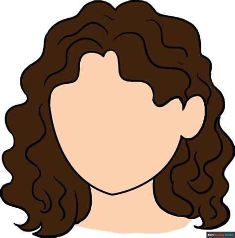 How to Draw Curly Hair – Really Easy Drawing Tutorial