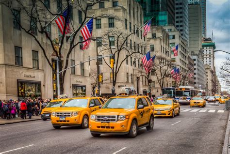 Iconic New York | Yellow cabs, New york, Street view