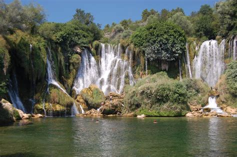 Kravice Waterfall, Bosnia and Herzegovina Stock Photo - Image of ljubuski, lake: 20246598