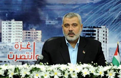 Hamas Leader Haniyeh in Cairo: Navigating Talks Amidst Gaza Escalation