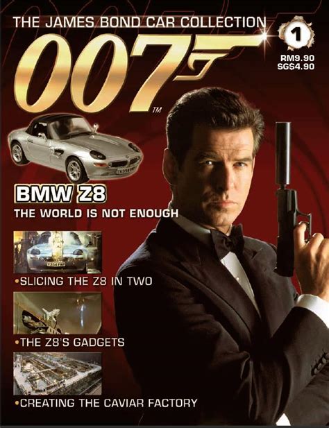 JAMES BOND CARS COLLECTION | Discount Subscriptions | Allscript Magazines