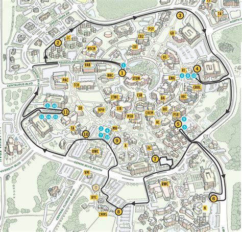 Ucf Campus Map