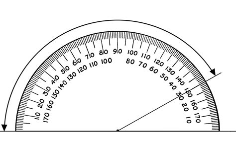 Protractor, 150 Degrees | ClipArt ETC