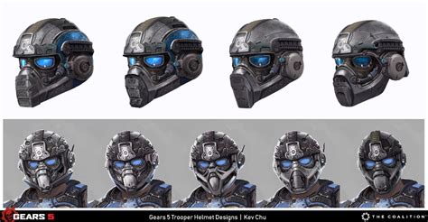 ArtStation - COG Trooper, Kev Chu Alien Concept Art, Armor Concept ...