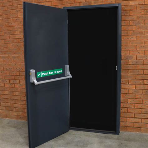 Budget Fire Exit Door | Latham's Steel Security Doors