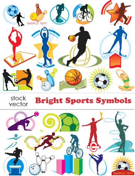 Sports Symbols Clip Art