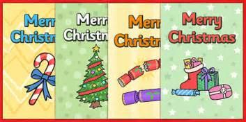 FREE! - Christmas Cards KS2 - Template Resources for Primary Education