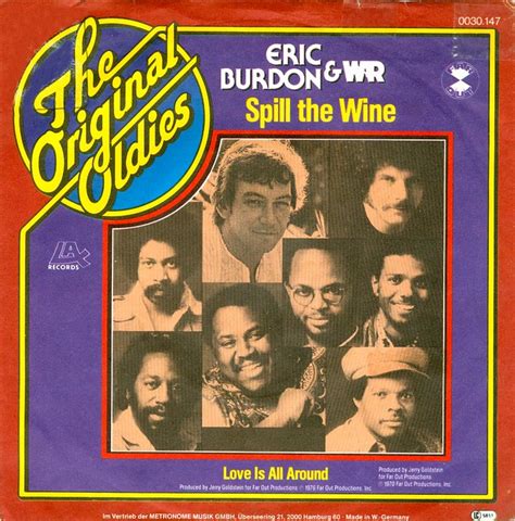 26 - Burdon, Eric & War - Spill The Wine - D - 1976 | Flickr - Photo Sharing!