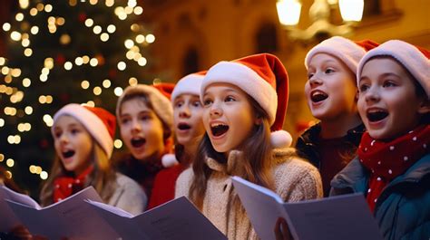 Children Singing Christmas