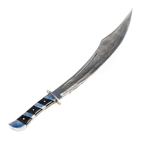 Arabian Scimitar Sword- High Carbon Damascus Steel Sword-27" - Battling Blades