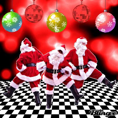 SANTA DANCE PARTY Picture #118644316 | Blingee.com