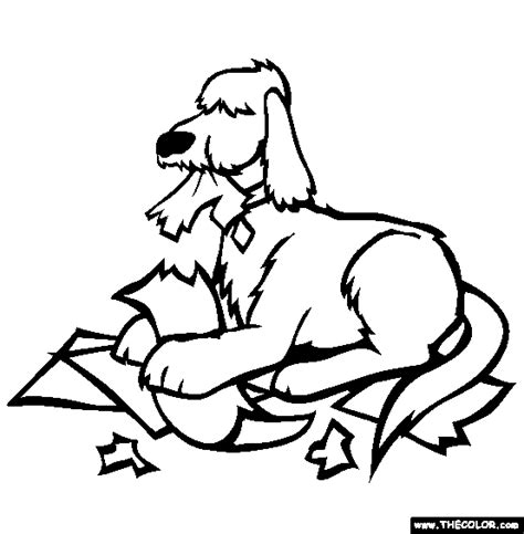 Dog Eating Homework Clipart | Free download on ClipArtMag