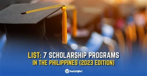 LIST: 7 Scholarship Programs in the Philippines for Filipino Students ...