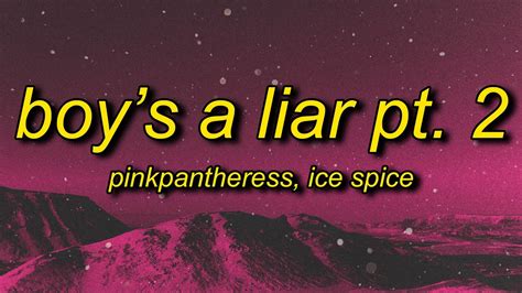 PinkPantheress, Ice Spice - Boy’s a liar Pt. 2 (Lyrics) Chords - Chordify