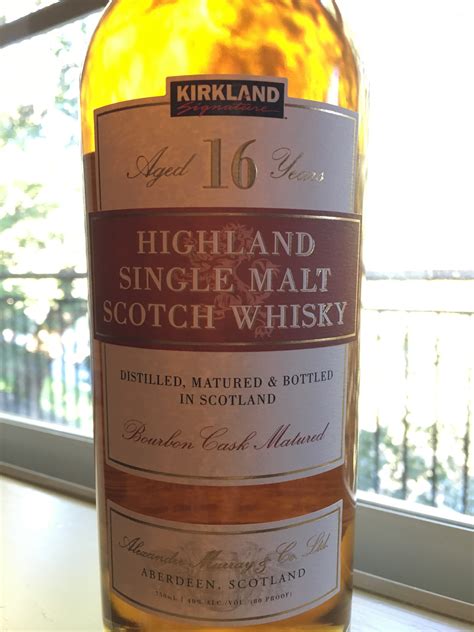 Review: Kirkland Highland Single Malt Scotch Whisky 16 Years Old ...