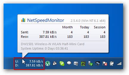 Monitor Your Internet Speed Using Net Speed Monitor Full Version Software ~ Tutozen