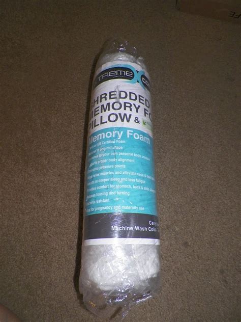mygreatfinds: Sleep Comfortably With The Shredded Memory Foam Pillow By Xtreme Comforts Review