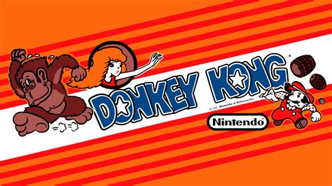 video games, arcade machine, Nintendo, Donkey Kong, HD Wallpaper | Rare ...