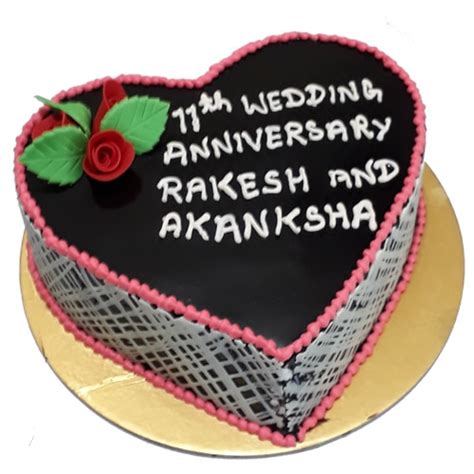 Heart Shaped Cakes for Your Anniversary | DoorstepCake