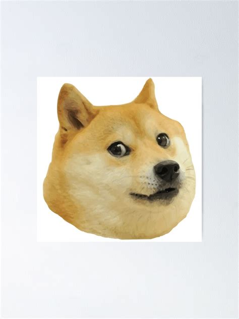 "Doge Meme breed japanese dog" Poster by urantiana | Redbubble