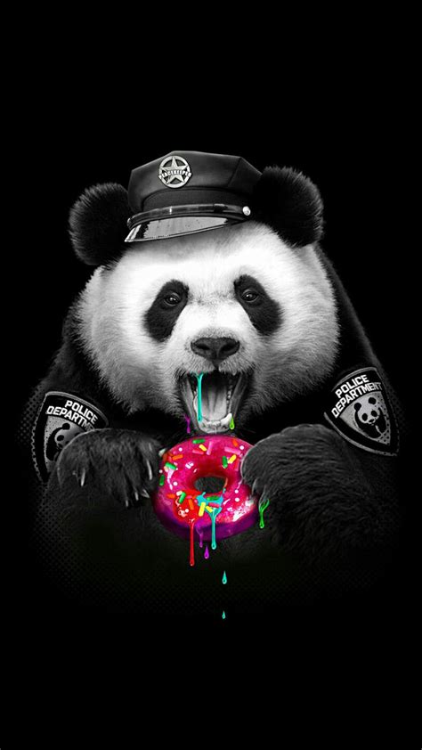 Neon Pandas Wallpapers - Wallpaper Cave