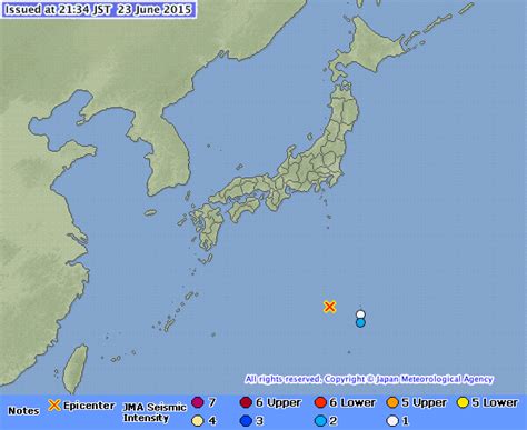 6.9 Magnitude Earthquake hits Japan Islands South of Tokyo: No Tsunami Warning