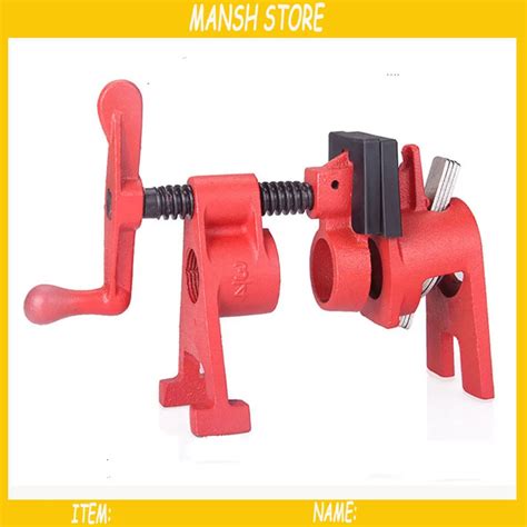 1/2" Pipe Clamp Heavy Duty Woodworking Clamps 2pcs/lot Free Shipping-in Clamps from Home ...