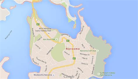 Map of Narooma