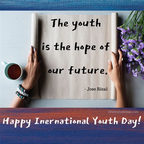 Top 30 Motivational and Inspiring International Youth Day Quotes | Youth day quotes ...