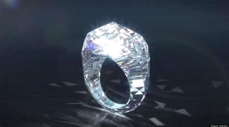 WORLDS LARGEST DIAMOND RING