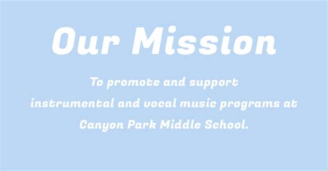 CANYON PARK MIDDLE SCHOOL MUSIC - Home