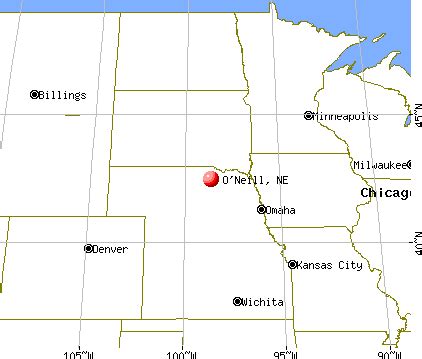 O'Neill, Nebraska (NE 68763) profile: population, maps, real estate ...