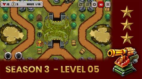 Battle Strategy: Tower Defense - Season 3 Level 05 Walkthrough - YouTube