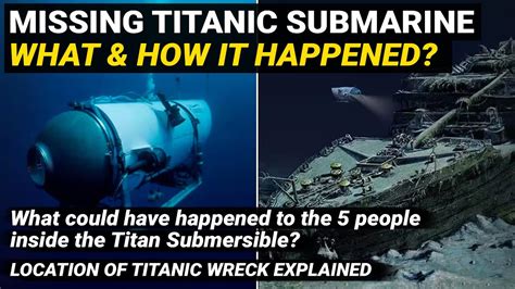 Missing Titan Submersible Implosion Explained | What & How it Happened ...