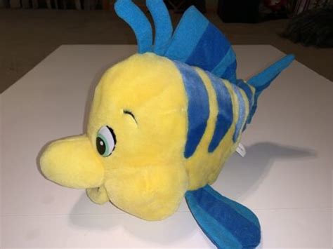 Disney Flounder Plush Toy, The Little Mermaid, Plush | #4582008851