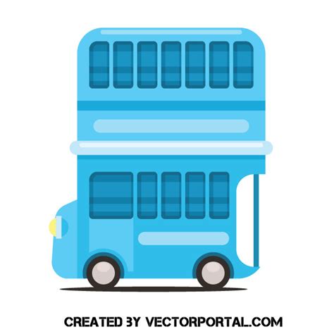 Double-decker bus clip art Royalty Free Stock SVG Vector and Clip Art