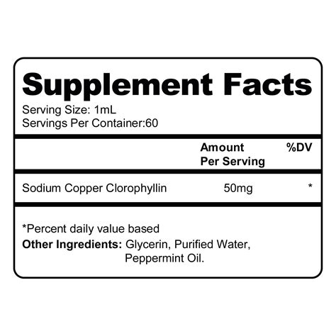 Chlorophyll – Private Label – Contract Manufacturer – Low Minimum | Vitalpax