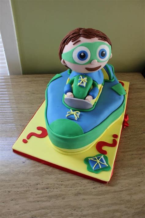 super why cake | Super why cake, Desserts, Cake